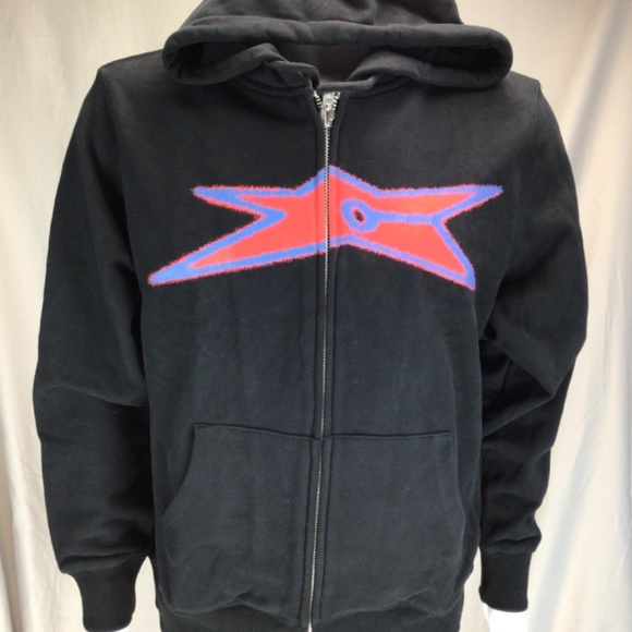 NWT Carpet Company Bizarro Zip Up Hoodie - Size S - Picture 3 of 13
